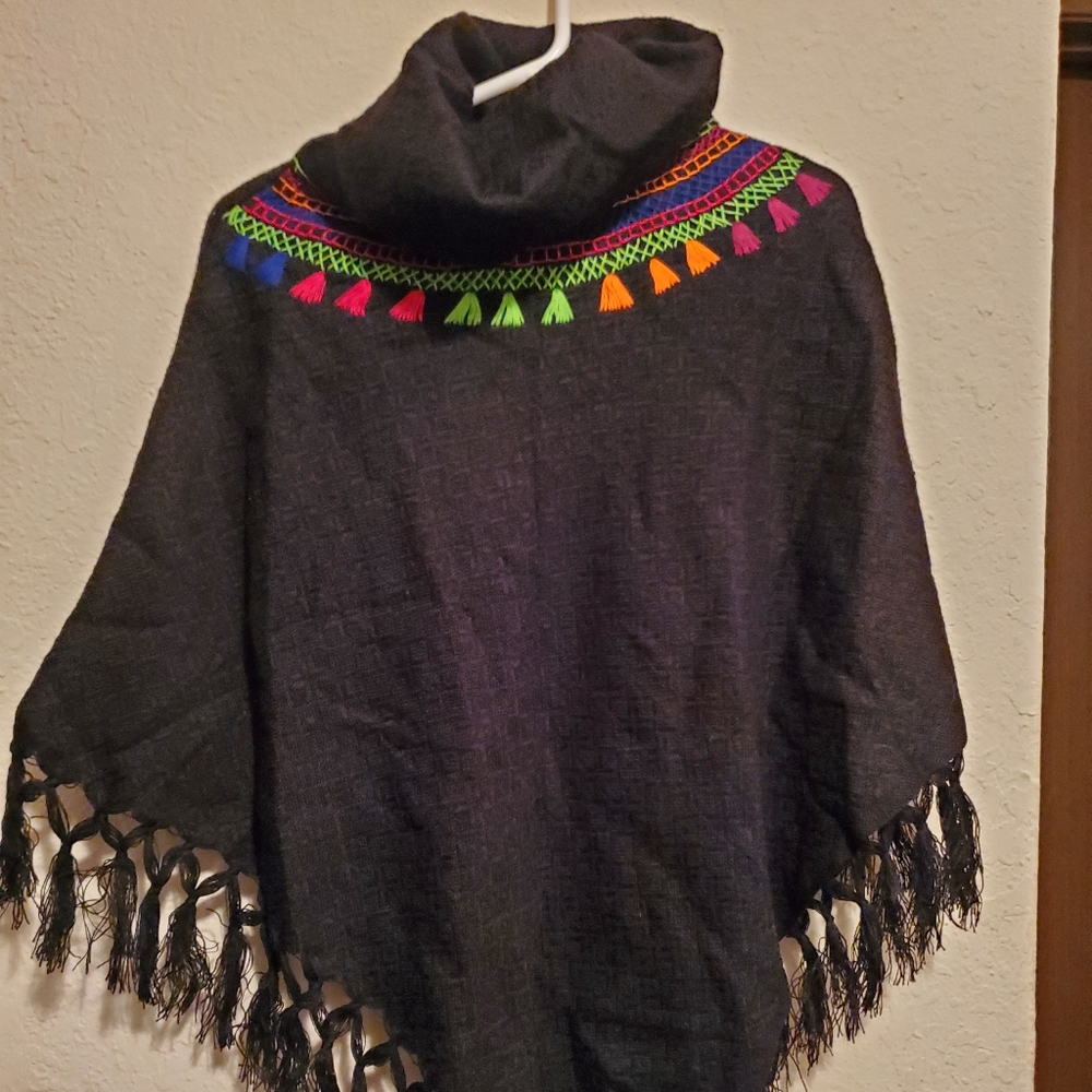 Mexican poncho for women